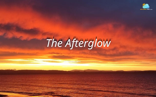  Enigmatic color of the afterglow