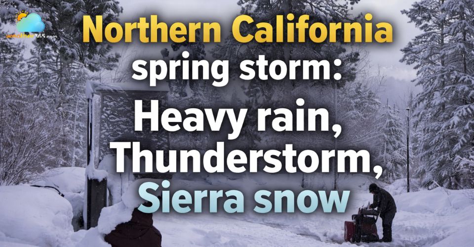 Northern California spring stoem
