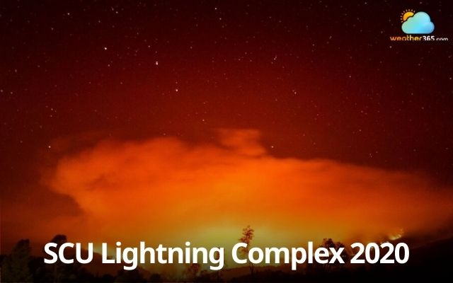 The SCU Lightning Complex in 2020