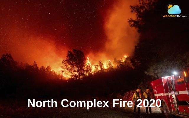 The North Complex Fire in Aug 2020