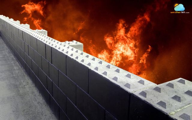 Install firebreaks and protective barriers for your house