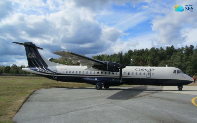 In areas with high percentages of calm air, the directional petals can look deceptively large or significant