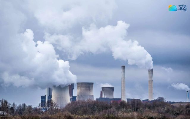 By reading a wind rose, we can determine where pollution originates