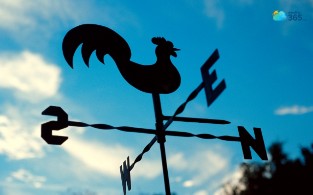 A weather vane is the simplest instrument used for wind direction