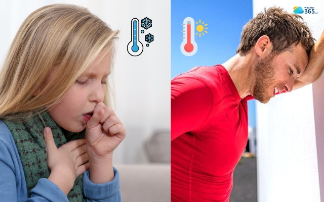 Weather forecasts help people to protect their health