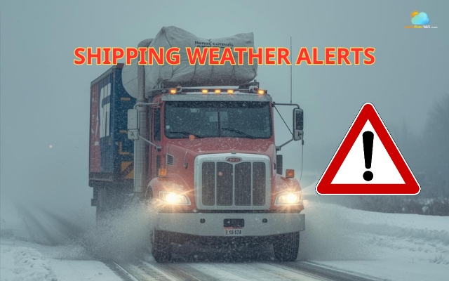 Shipping companies rely on forecasts to adjust routes