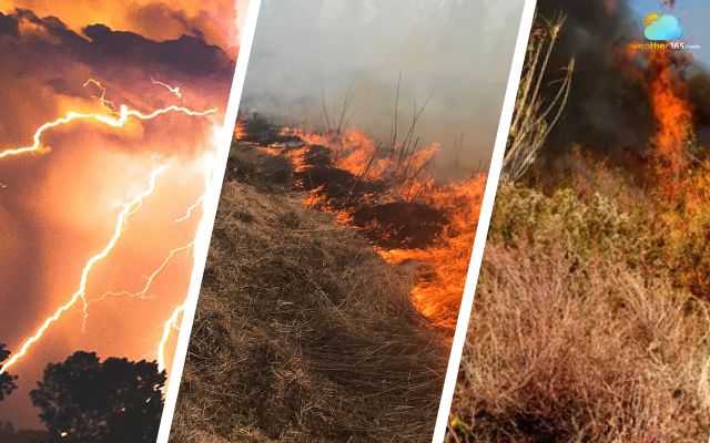 Natural causes of bushfires in Australia