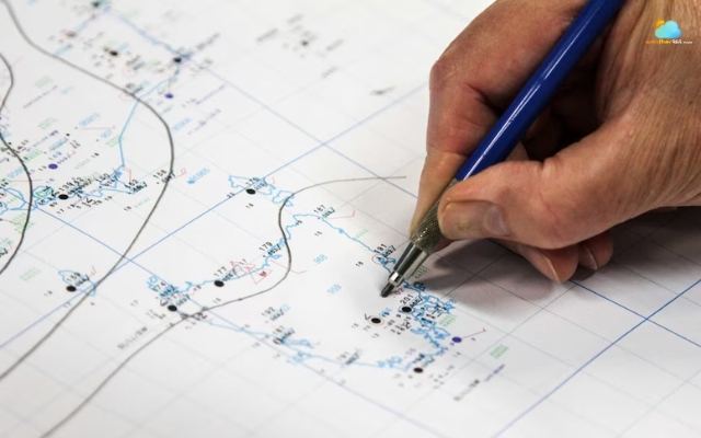 Forecasters had to draw synoptic charts by hand
