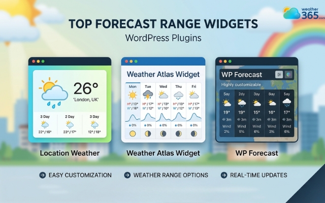 Top weather plugins for WordPress