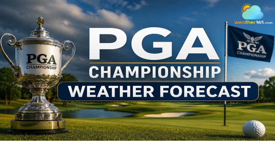 Weather forecast at Aronimink
