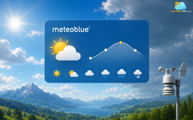 Meteoblue is an advanced weather widget provider