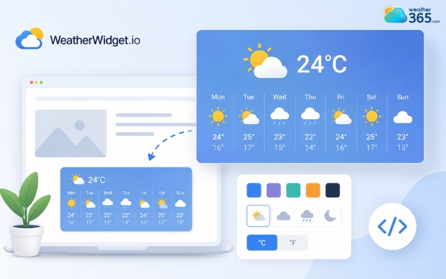 WeatherWidget.io is a beginner-friendly platform