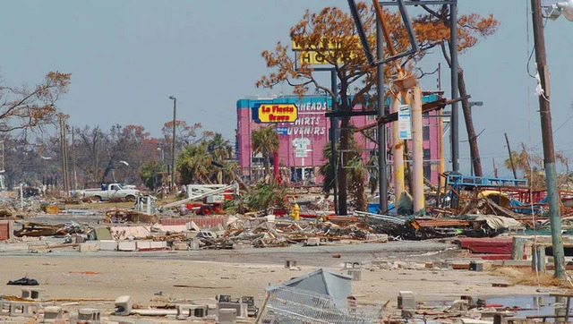 Hurricane Katrina hit the Mississippi Gulf Coast