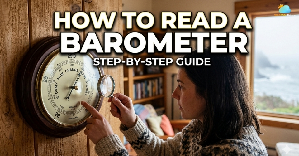 How to read a barometer?