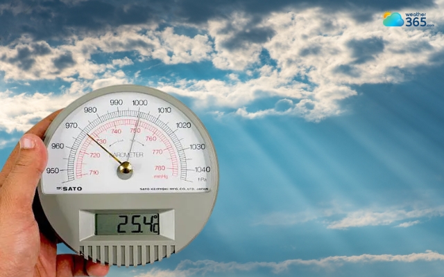 Check the current pressure to know the condition