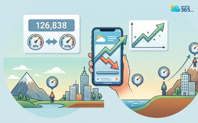 Factors to consider before reading a barometer