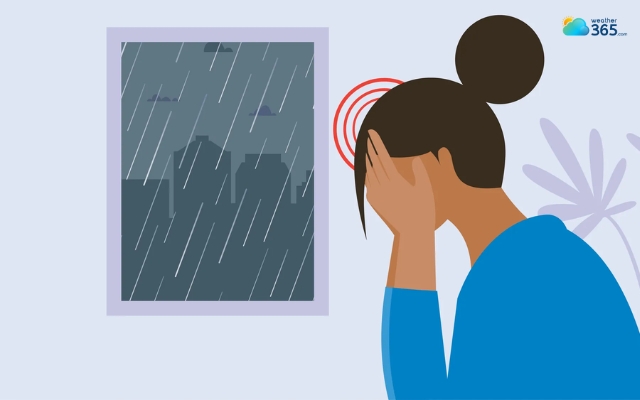 A change in pressure can cause headaches