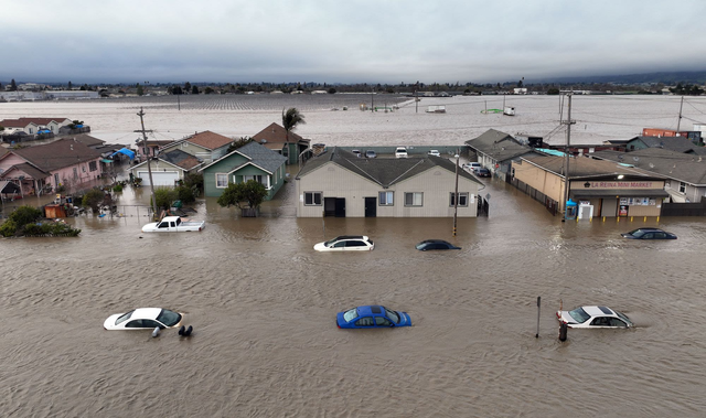 Devastating flood in California