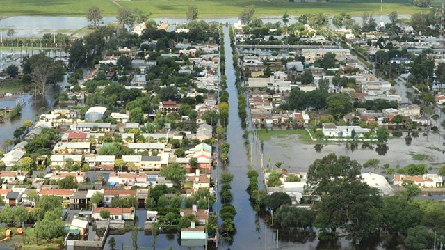Urbanization contributes to flood risk