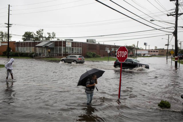 Flash flooding in New Jersey