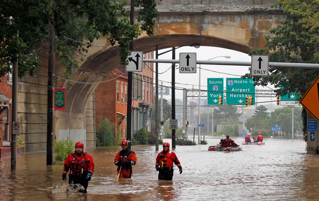 Flood in Pennsylvania