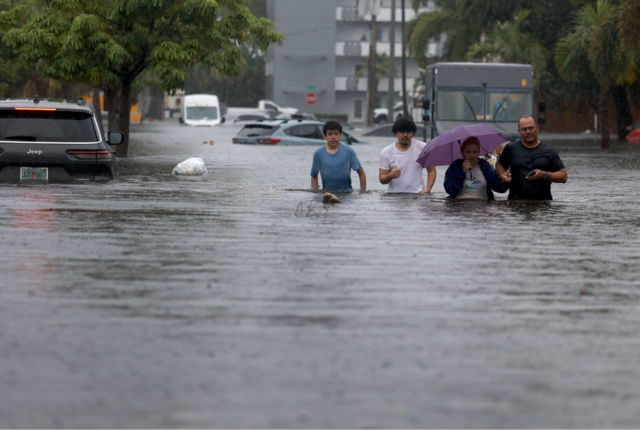 Catastrophic flash flooding in South Florida