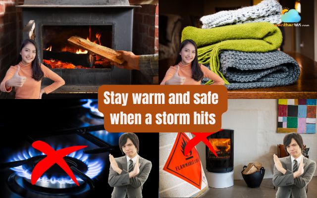  Stay warm and safe when a storm hits