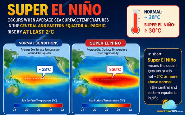  How does a super El Nino form?