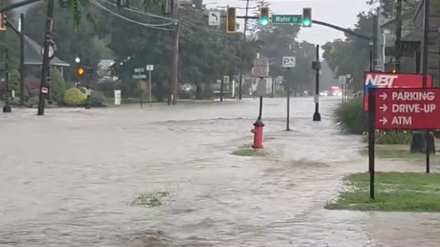  Flash flooding threatens counties in New York