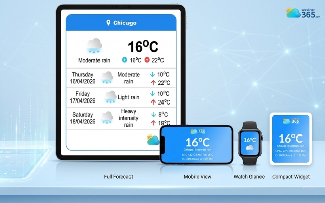 The Weather365 widget is known for its responsive feature