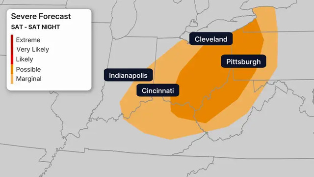  Severe forecast on Saturday