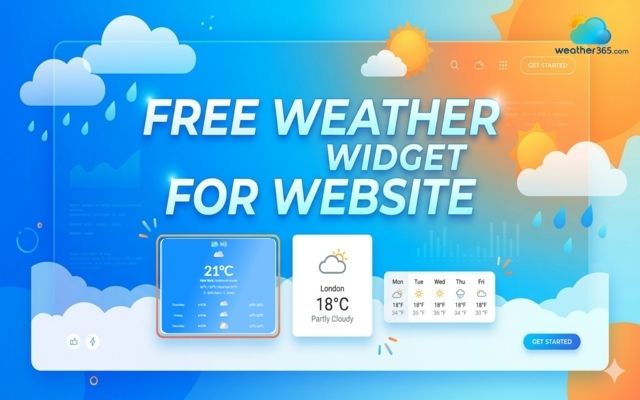 Consider free feature when choosing weather widgets