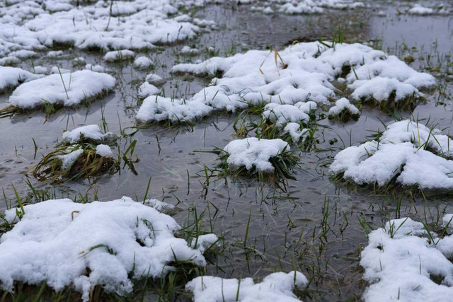 Climate change raises temperatures and melts snowpack, contributing to earlier droughts
