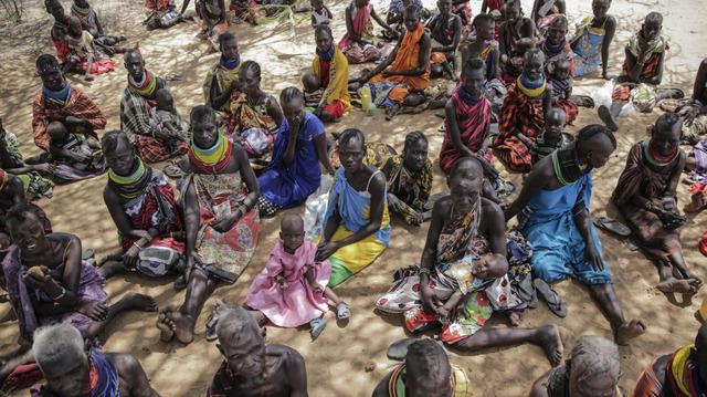 Near-famine status in East Africa