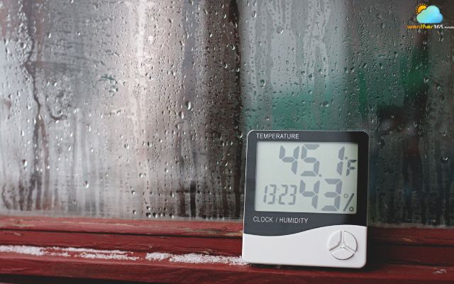  Humidity can affect how air feels