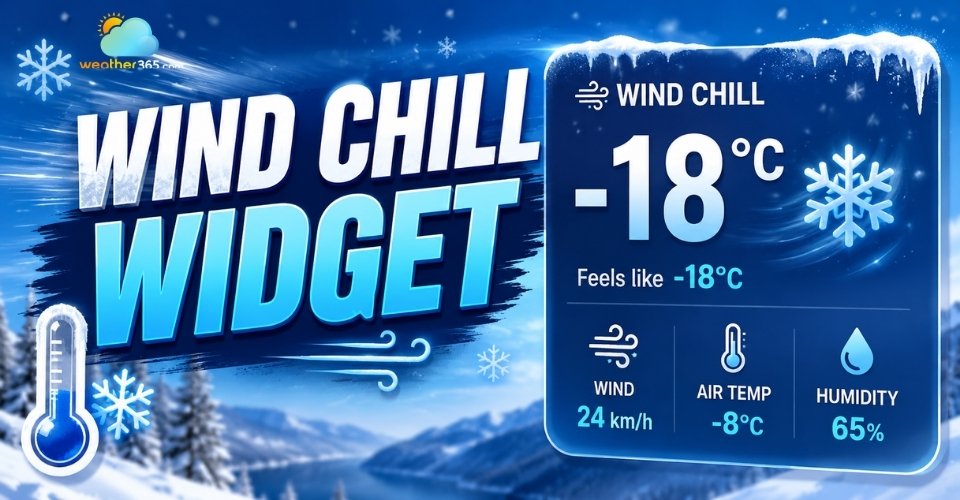 Understanding Wind chill widget