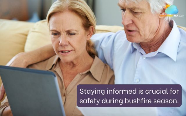 It’s essential to stay informed during bushfire season