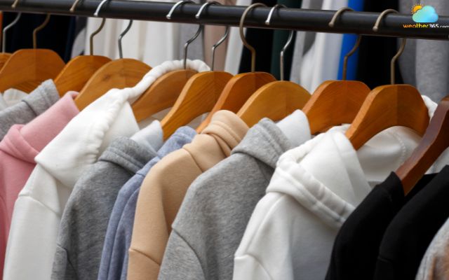 Use plastic or wood hangers instead of metal ones