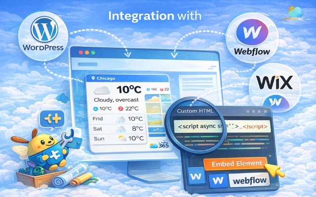 Carefully choosing the placement of the widget