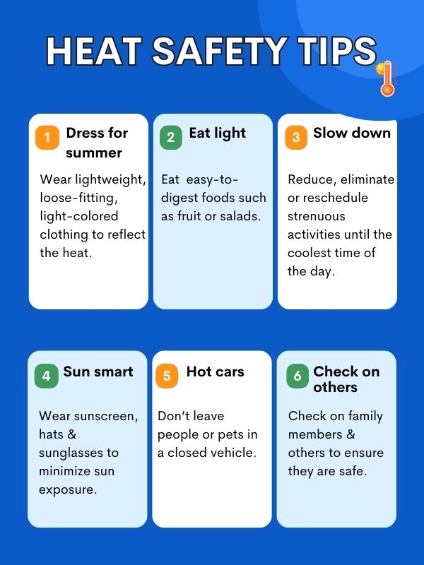Essential summer safety health tips