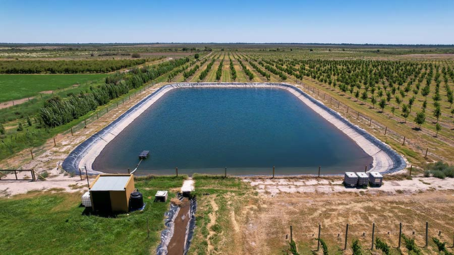 Plan an irrigation reservoir 