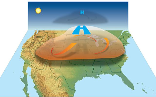 What's a heat dome?