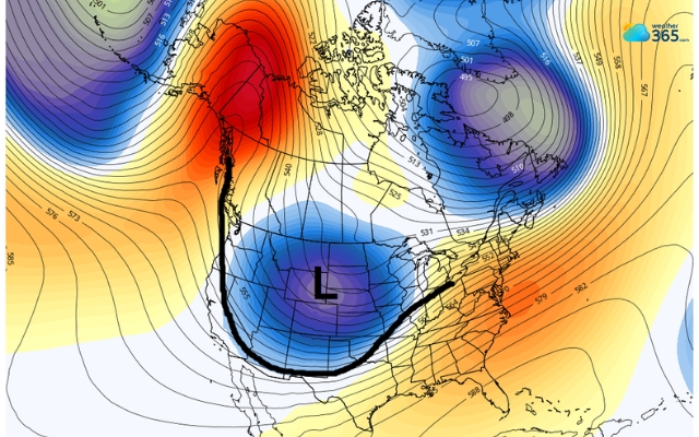  The dip of the U-shape is the trough