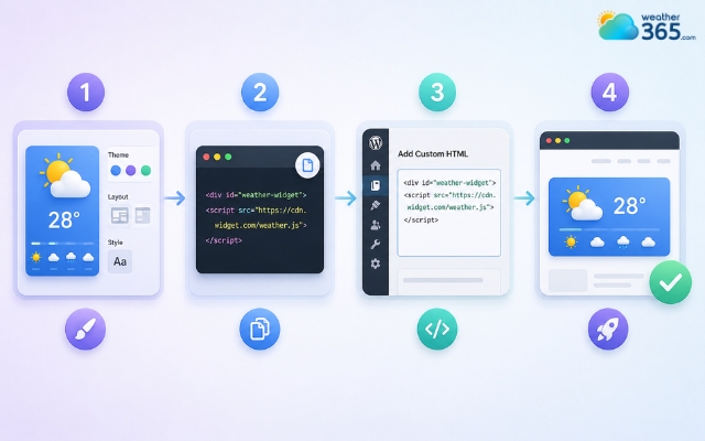 Adding interactive widgets to your site is incredibly straightforward