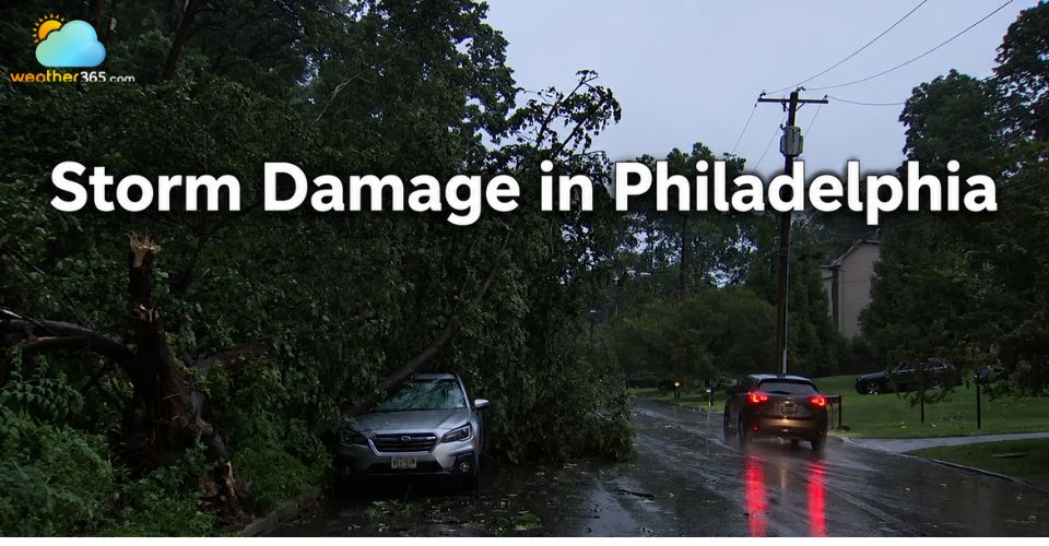  Storm damage in Philadelphia
