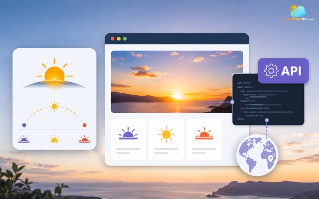 SunriseSunset.io is a flexible API solution