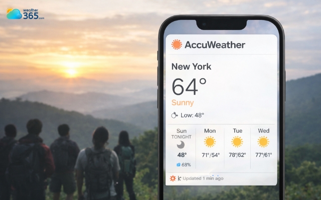 AccuWeather is a very popular weather service