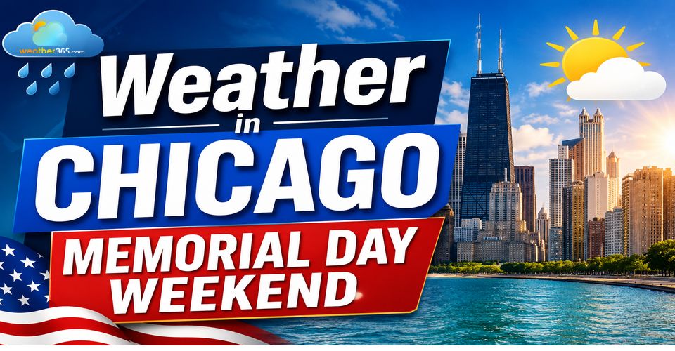 What’s the weather in Chicago Memorial day weekend?
