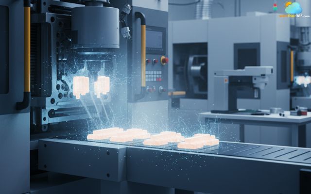 A sudden change in heat can produce electricity