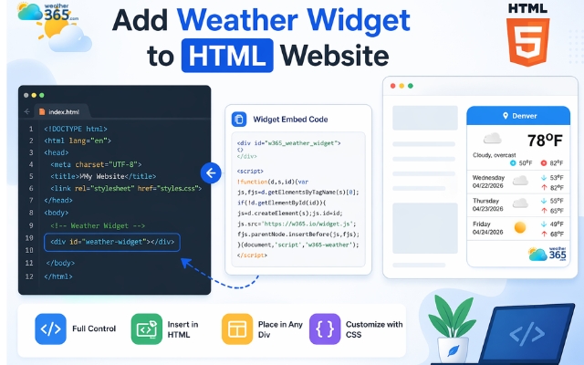  Place the code into your HTML file